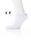 SNEAKER SPORT SOCKS 4 PRS bijelo