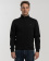 SHANE ZIPPED SWEATER MEN crno